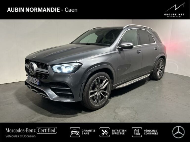 MERCEDES-BENZ-GLE 350 de 194+136ch AMG Line 4Matic 9G-Tronic Gris sélénite-MONDEVILLE-1