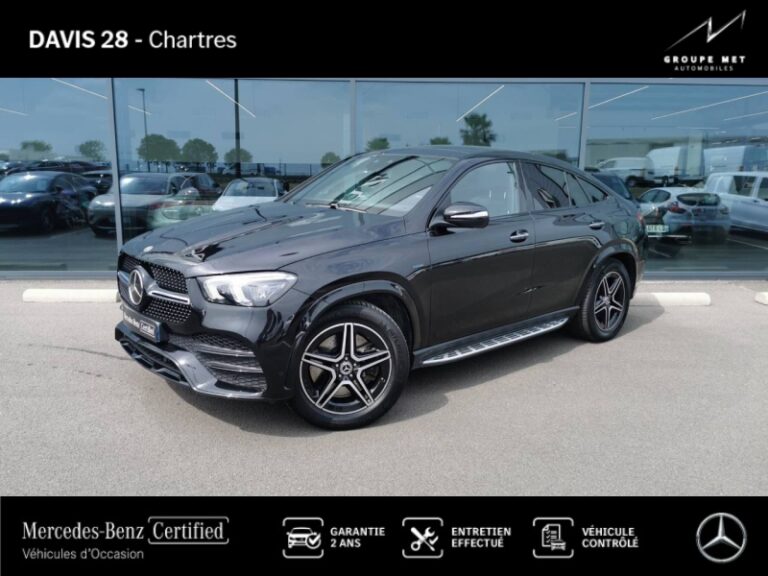 MERCEDES-BENZ-GLE Coupé 350 de 194+136ch AMG Line 4Matic 9G-Tronic Noir obsidienne métallisé-FONTENAY SUR EURE-1