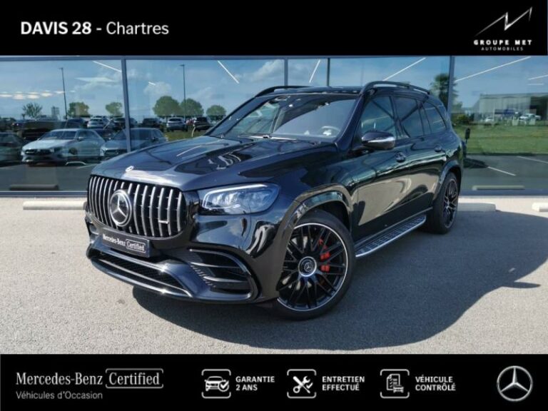 MERCEDES-BENZ-GLS 63 AMG 612ch+22ch EQ Boost 4Matic+ 9G-Tronic Speedshift TCT Noir obsidienne métallisé-FONTENAY SUR EURE-1