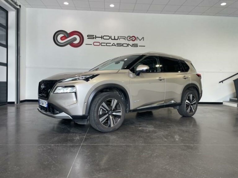NISSAN-X-Trail e-Power 204ch Tekna Gris Argile métallisé / Toit Noir-EVREUX-1