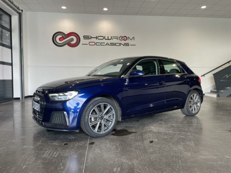 AUDI-A1 Sportback 30 TFSI 110ch Advanced Bleu Navarre métallisé-EVREUX-1