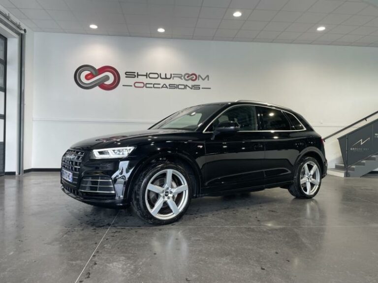 AUDI-Q5 55 TFSI e 367ch S line quattro S tronic 7 Euro6d-T 15cv Noir Mythic-EVREUX-1