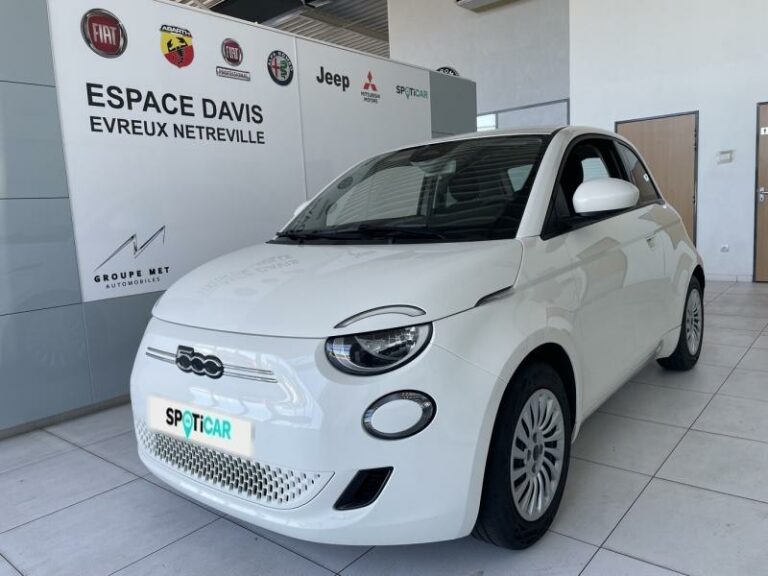 FIAT-500 e 95ch MY23 Blanc-EVREUX-1