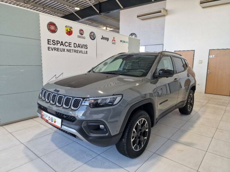 JEEP-Compass 1.3 Turbo T4 240ch PHEV 4xe Upland AT6 eAWD Sting Gray-EVREUX-1