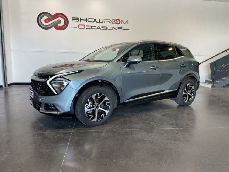 KIA-Sportage 1.6 T-GDi 230ch HEV Design BVA6 4x2 Gris Sirius métallisé-EVREUX-1