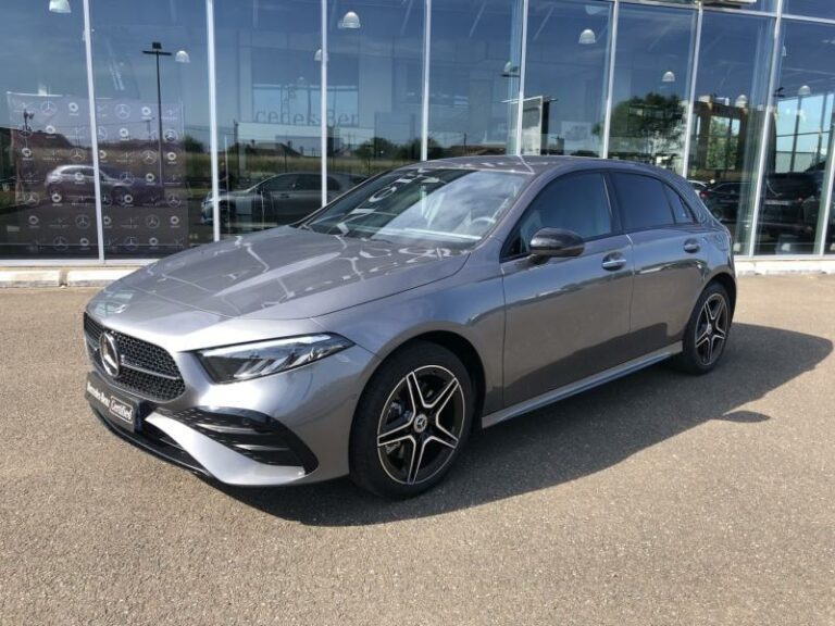 MERCEDES-BENZ-Classe A 250 e 163+109ch AMG Line 8G-DCT Gris montagne métallisé-DREUX-1