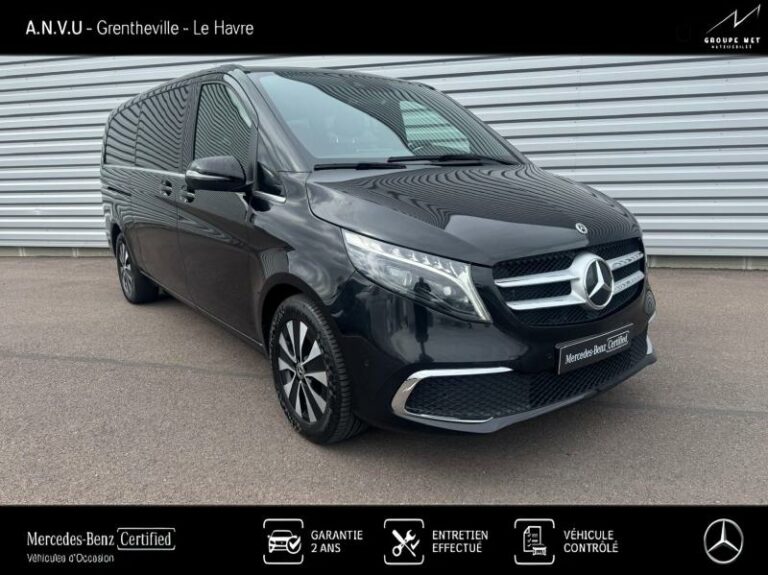 MERCEDES-BENZ-Classe V 300 d Extra-Long  Avantgarde 9G-Tronic Noir obsidienne métallisé-GRENTHEVILLE-1