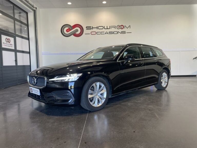 VOLVO-V60 B4 197ch Momentum Business Geartronic 8 Noir-EVREUX-1