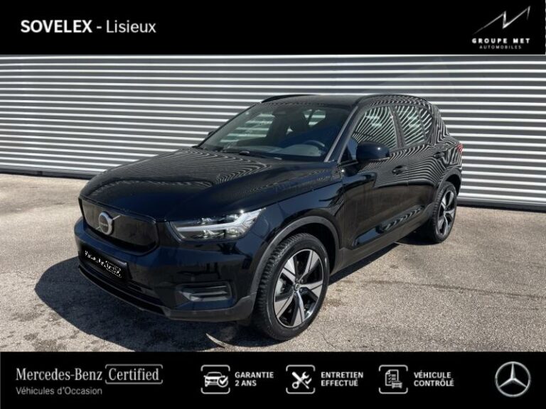VOLVO-XC40 Recharge 231ch Start EDT Noir Onyx métallisé-GLOS-1