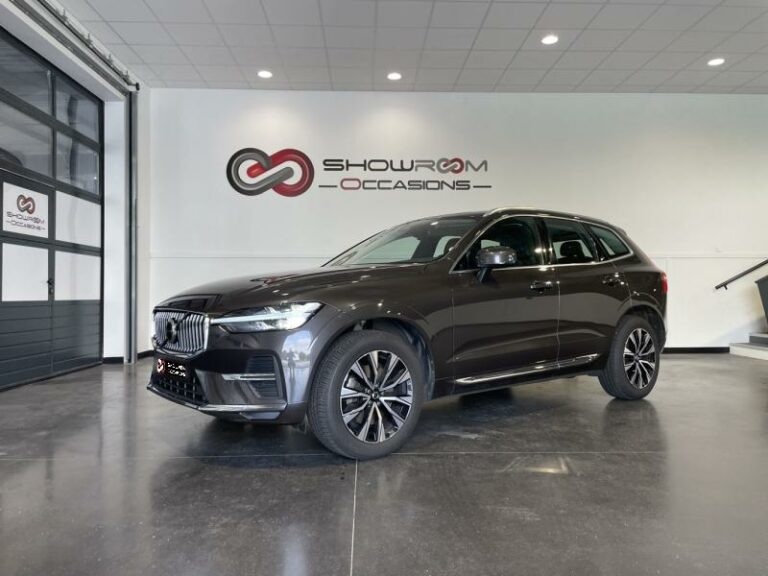 VOLVO-XC60 B4 AdBlue 197ch Plus Style Chrome Geartronic Gris Tonnerre Métallisé-EVREUX-1