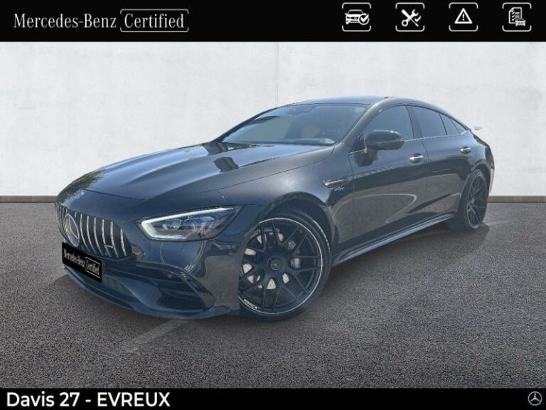 MERCEDES-BENZ-AMG GT 4 Portes 43 AMG 367ch EQ Boost 4Matic+ Speedshift TCT AMG 25cv-EVREUX-Gris graphite-MEV1172-1