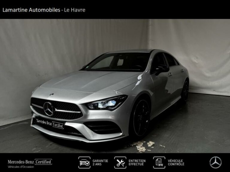 MERCEDES-BENZ-CLA 200 d 150ch AMG Line 8G-DCT 8cv-LE HAVRE-Argent iridium métallisé-L2024032-1