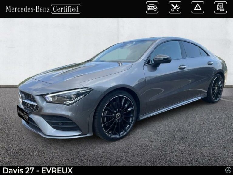 MERCEDES-BENZ-CLA 220 d 190ch AMG Line 8G-DCT-EVREUX-Gris montagne métallisé-MEV1146-1