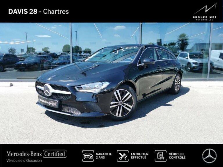 MERCEDES-BENZ-CLA Shooting Brake 200 d 150ch 8G-DCT 8cv-FONTENAY SUR EURE-Noir-FE1457-1