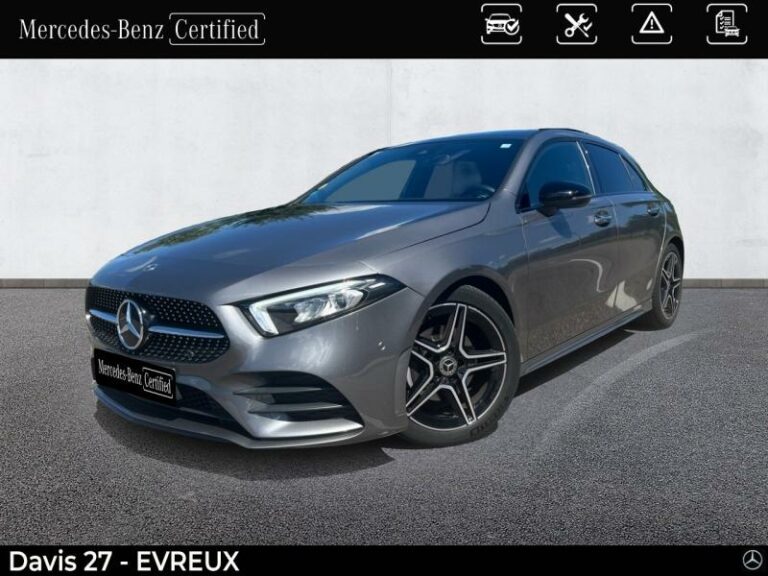 MERCEDES-BENZ-Classe A 180d 116ch AMG Line 8G-DCT-EVREUX-Gris montagne métallisé-MEV1136-1