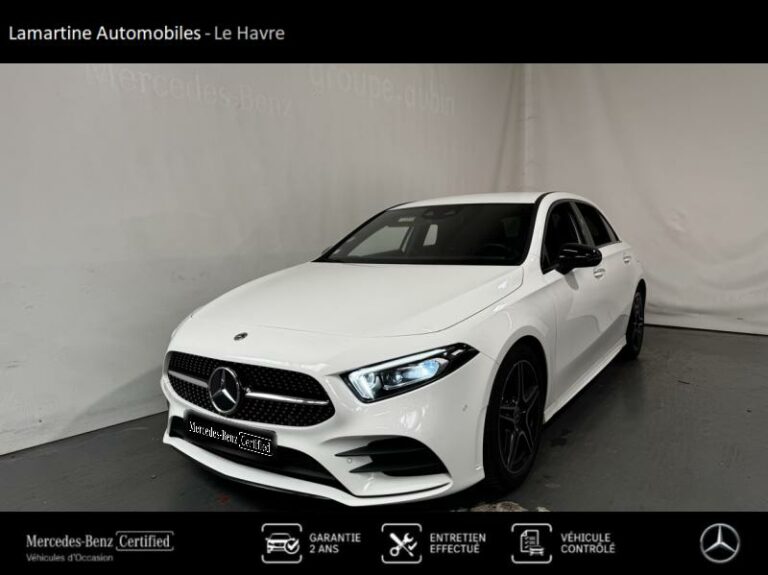 MERCEDES-BENZ-Classe A 200 163ch AMG Line 7G-DCT 9cv-LE HAVRE-Blanc polaire-L2024037-1