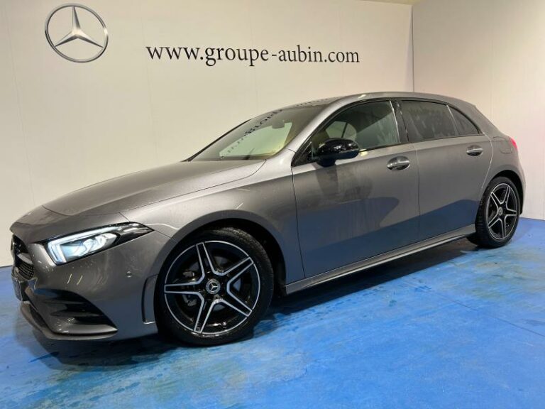 MERCEDES-BENZ-Classe A 200 d 150ch AMG Line 8G-DCT-MONDEVILLE-Gris montagne métallisé-A996801-1