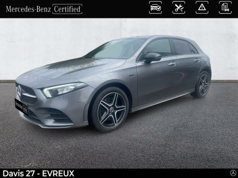 MERCEDES-BENZ-Classe A 250 e 160+102ch AMG Line 8G-DCT 8cv-EVREUX-Gris montagne métallisé-MEV1111-1
