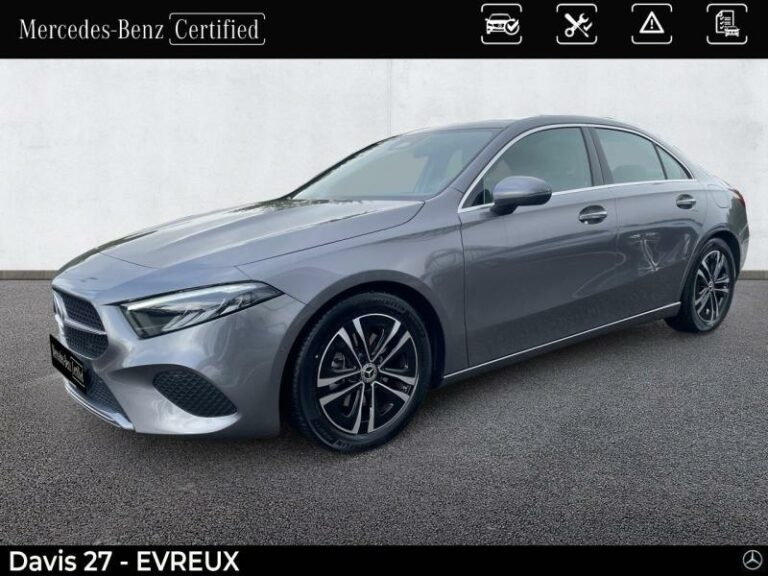 MERCEDES-BENZ-Classe A Berline 200 163ch Progressive Line 7G-DCT-EVREUX-Gris montagne métallisé-MEV1157-1