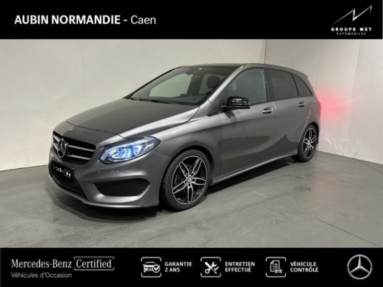 MERCEDES-BENZ-Classe B 180 d 109ch Fascination 7G-DCT-MONDEVILLE-Gris Montagne-A996746-1