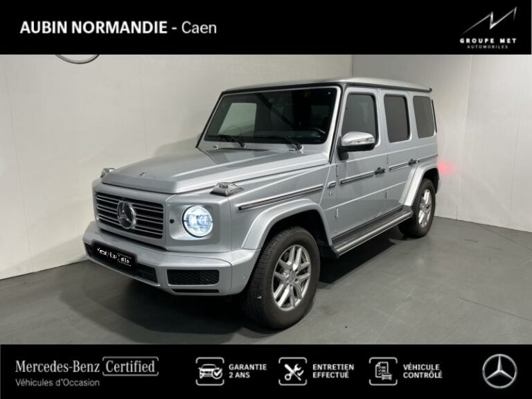 MERCEDES-BENZ-Classe G 500 422ch Exclusive Line 9G-Tronic-MONDEVILLE-Argent iridium métallisé-A996815-1