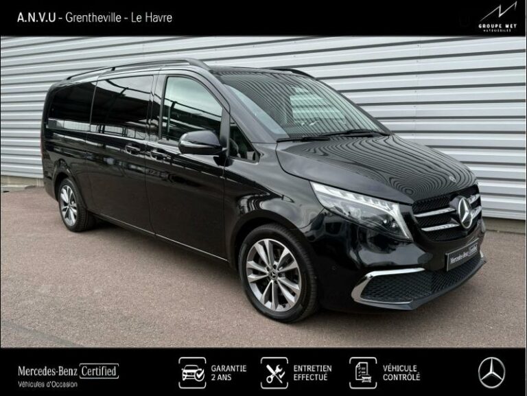 MERCEDES-BENZ-Classe V 300 d Extra-Long  Avantgarde 9G-Tronic-GRENTHEVILLE-Noir obsidienne métallisé-U1017-1