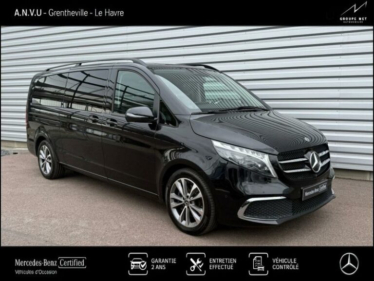 MERCEDES-BENZ-Classe V 300 d Extra-Long  Avantgarde 9G-Tronic-GRENTHEVILLE-Noir obsidienne métallisé-U1020-1
