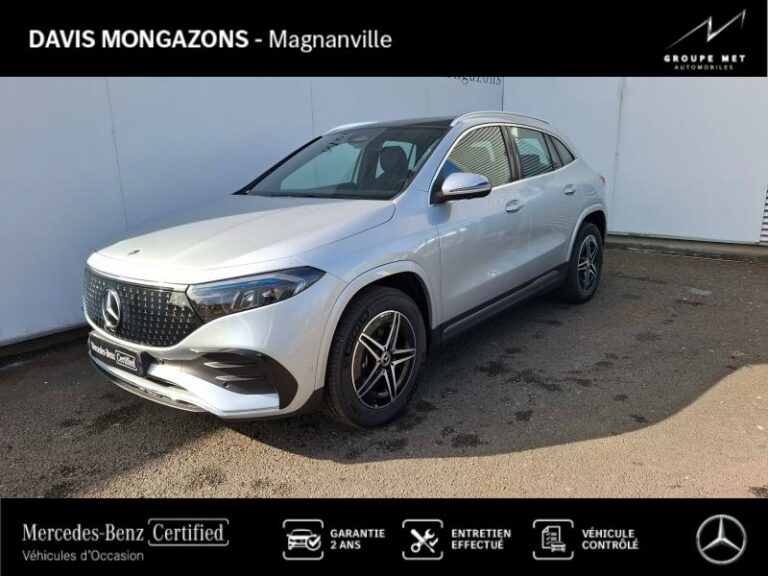 MERCEDES-BENZ-EQA 250+ 190ch AMG Line-MAGNANVILLE-Argent high-tech métallisé-MG2537-1