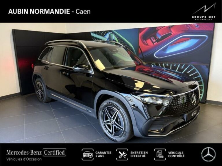 MERCEDES-BENZ-EQB 250+ 190ch AMG Line-MONDEVILLE-Noir-A996711-1