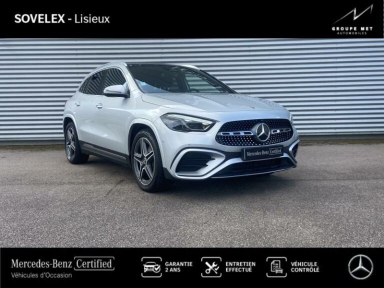 MERCEDES-BENZ-GLA 200 d 150ch AMG Line 8G-DCT-GLOS-Argent high-tech métallisé-GLOS1382217-1