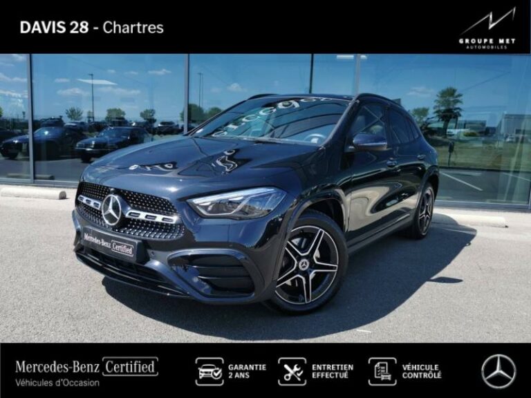 MERCEDES-BENZ-GLA 250 e 218ch AMG Line 8G-DCT-FONTENAY SUR EURE-Noir cosmos métallisé-FE1472-1