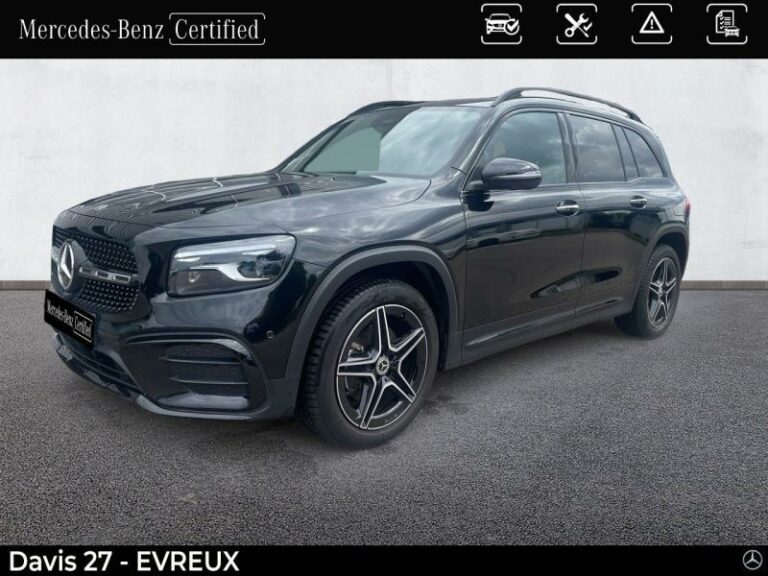 MERCEDES-BENZ-GLB 200d 150ch AMG Line 8G DCT-EVREUX-Noir cosmos métallisé-MEV1169-1