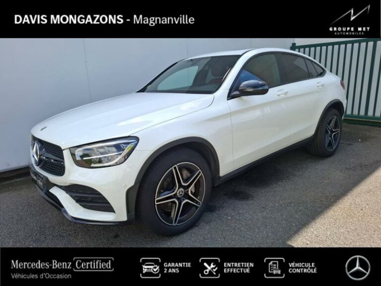 MERCEDES-BENZ-GLC Coupé 220 d 194ch Business Line 4Matic 9G-Tronic-MAGNANVILLE-Blanc polaire-MG2576-1