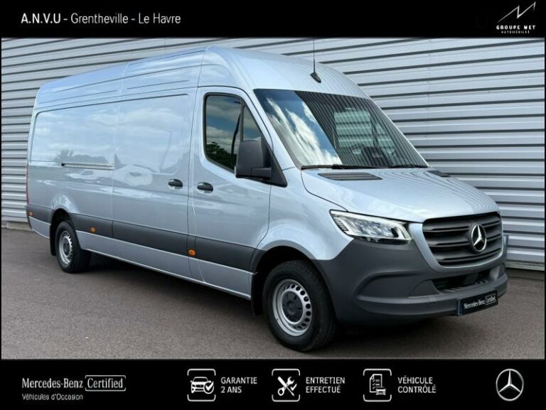 MERCEDES-BENZ-Sprinter Fg 317 CDI 43 3T5 Pro 9G-Tronic-GRENTHEVILLE-gris sélénite métallisé-U1084-1