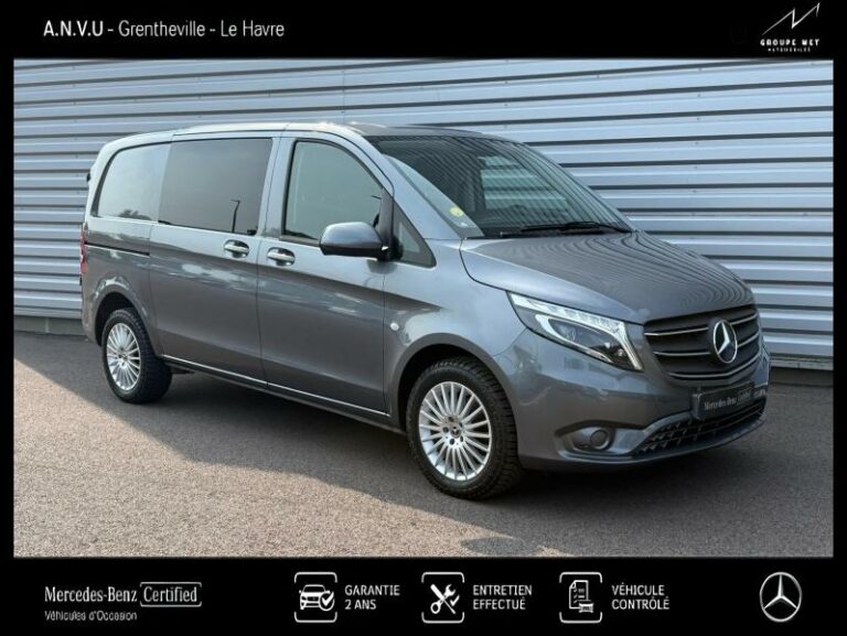 MERCEDES-BENZ-Vito Fg 116 CDI Mixto Compact Pro Propulsion 9G-Tronic-GRENTHEVILLE-Gris sélénite métallisé-U1085-1