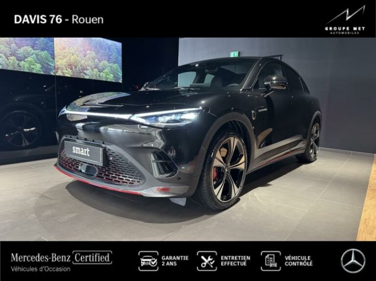 SMART-#3 428ch 66kWh Brabus 4x4-ROUEN-Noir Carbone métallisé-PO43445648-1