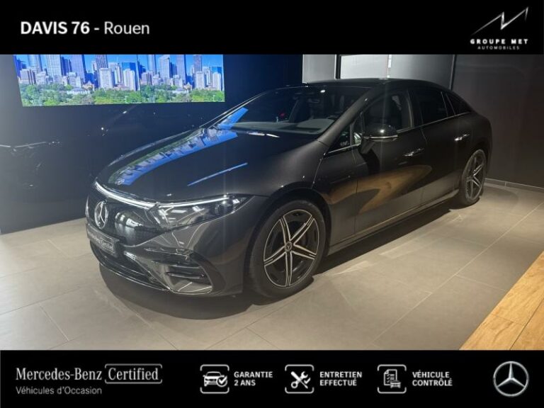 MERCEDES-BENZ-EQS 580 544ch AMG Line 4Matic-ROUEN-Gris graphite métallisé-RO2464621-1