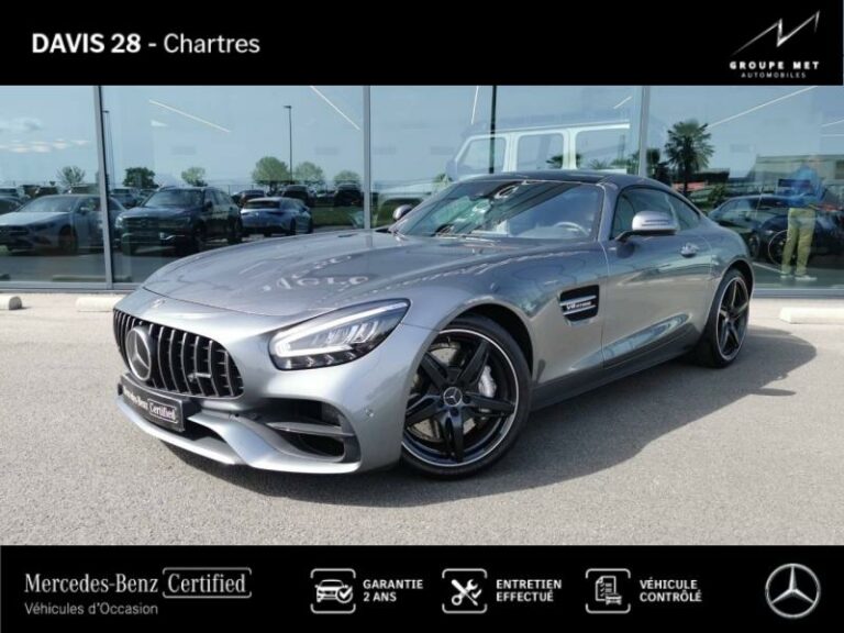 MERCEDES-BENZ-AMG GT 4.0 V8 476ch GT Gris sélénite-FONTENAY SUR EURE-1