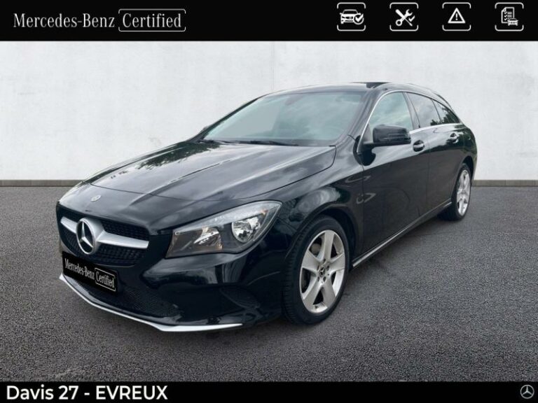 MERCEDES-BENZ-CLA Shooting Brake 180 d Inspiration Noir-EVREUX-1