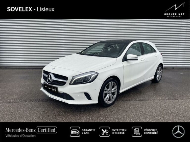 MERCEDES-BENZ-Classe A 180 d Inspiration 7G-DCT Blanc Cirrus-GLOS-1