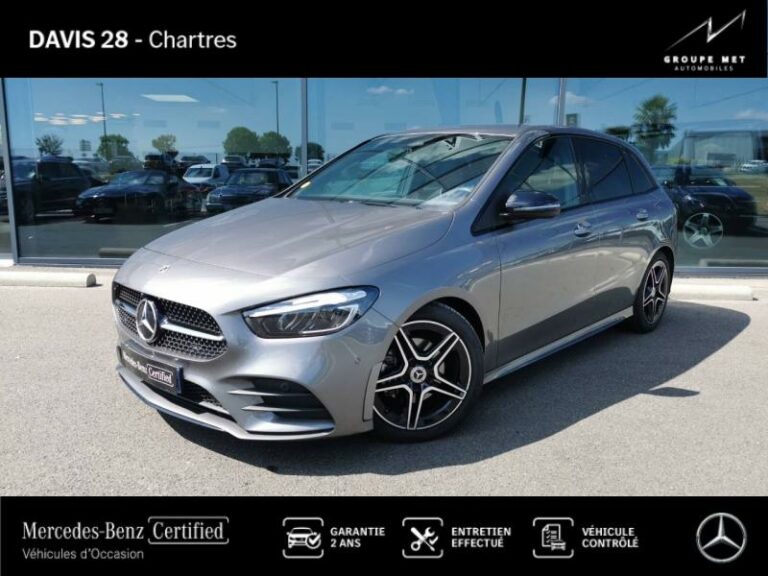 MERCEDES-BENZ-Classe B 200d 150ch AMG Line 8G-DCT Gris montagne métallisé-FONTENAY SUR EURE-1