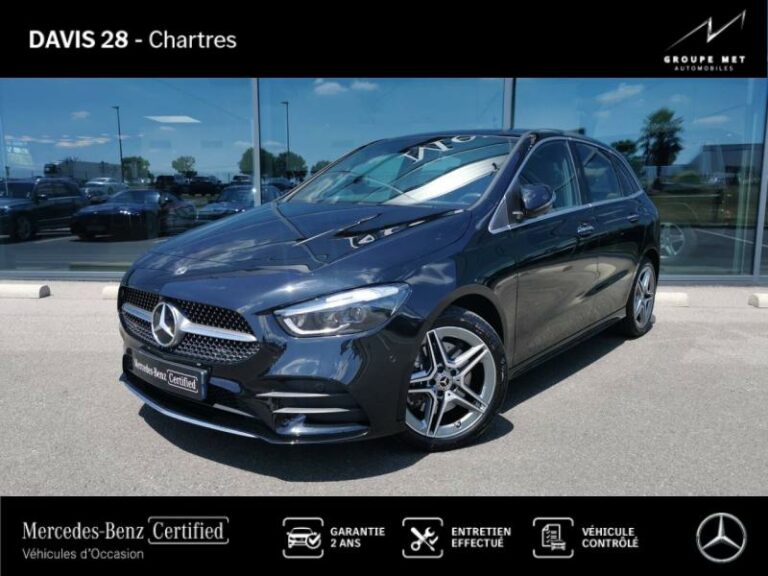 MERCEDES-BENZ-Classe B 250 e 163+109ch AMG Line 8G-DCT Noir cosmos métallisé-FONTENAY SUR EURE-1