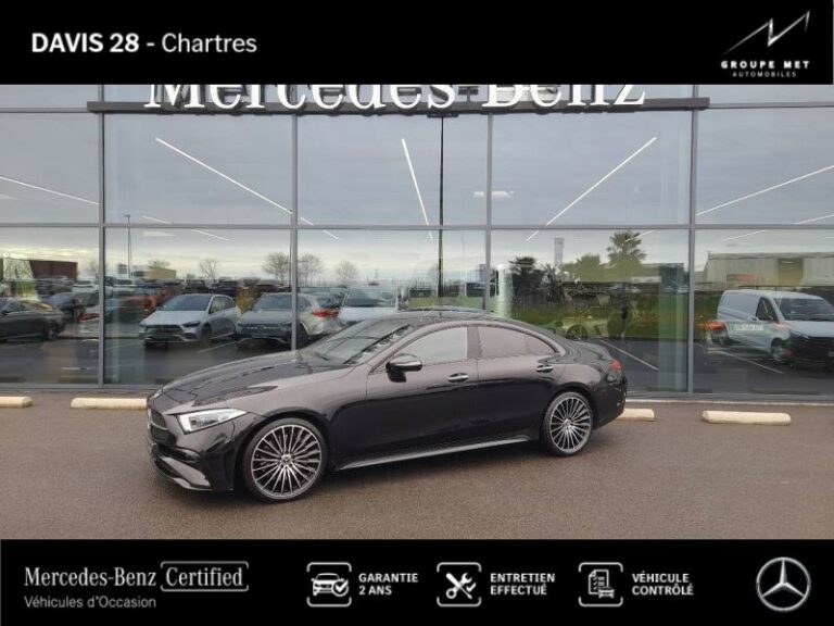 MERCEDES-BENZ-Classe CLS 400 d 330ch AMG Line 4Matic 9G-Tronic Noir obsidienne Métallisé-FONTENAY SUR EURE-1