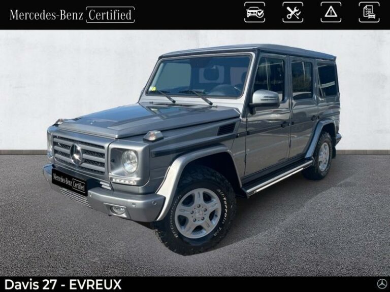 MERCEDES-BENZ-Classe G 350 BlueTEC Break Long 7G-Tronic + Argent Irridium-EVREUX-1