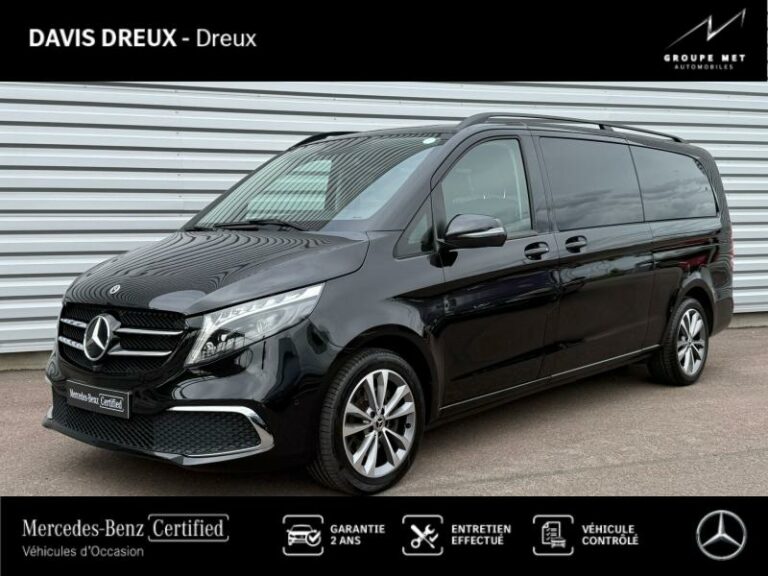 MERCEDES-BENZ-Classe V 300 d Extra-Long  Avantgarde 9G-Tronic Noir obsidienne métallisé-GRENTHEVILLE-1
