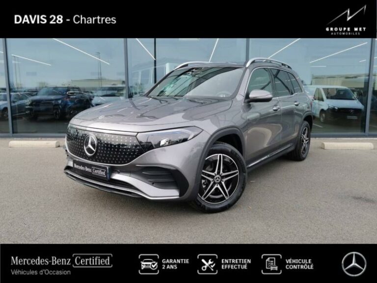 MERCEDES-BENZ-EQB 250+ 190ch AMG Line Gris montagne métallisé-FONTENAY SUR EURE-1
