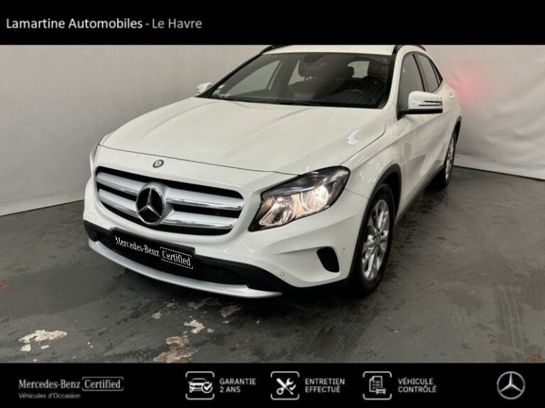MERCEDES-BENZ-GLA 200 d Inspiration 4Matic 7G-DCT Blanc cirrus-LE HAVRE-1