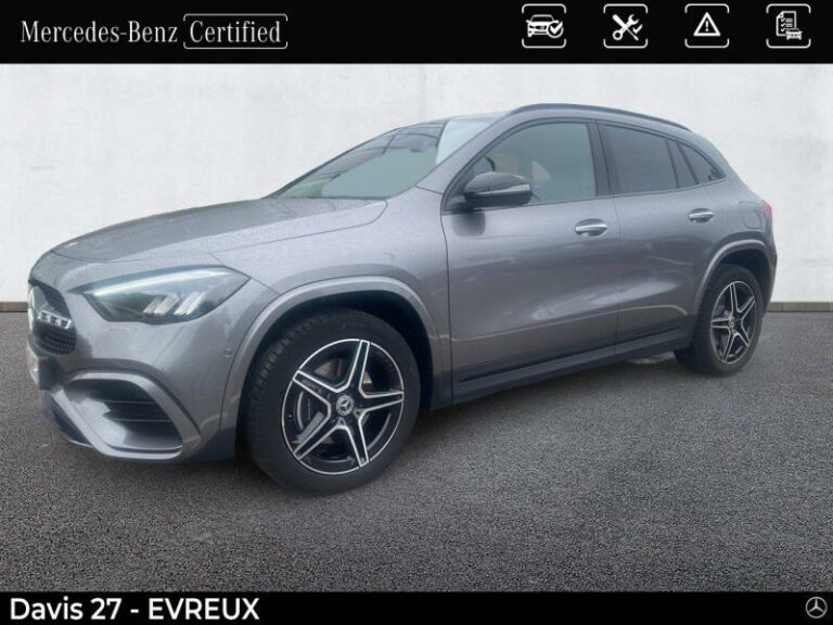 MERCEDES-BENZ-GLA 250 e 218ch AMG Line 8G-DCT Gris montagne métallisé-EVREUX-1