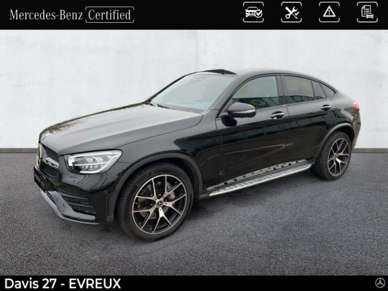 MERCEDES-BENZ-GLC Coupé 220 d 194ch AMG Line 4Matic 9G-Tronic Noir-EVREUX-1