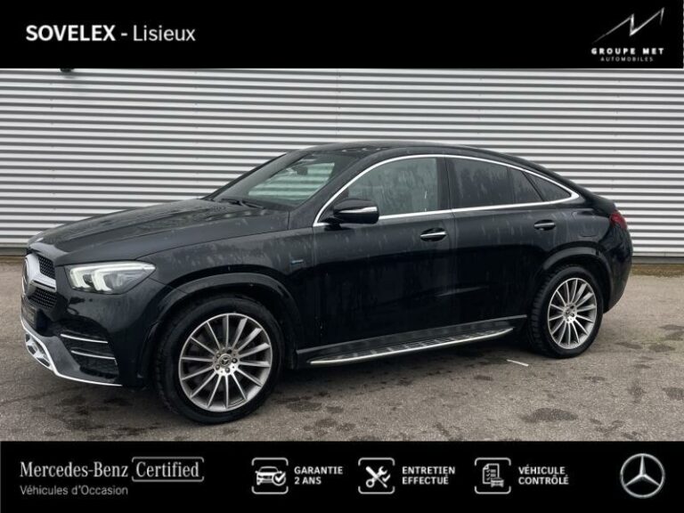 MERCEDES-BENZ-GLE Coupé 350 de 194+136ch AMG Line 4Matic 9G-Tronic Noir obsidienne métallisé-GLOS-1